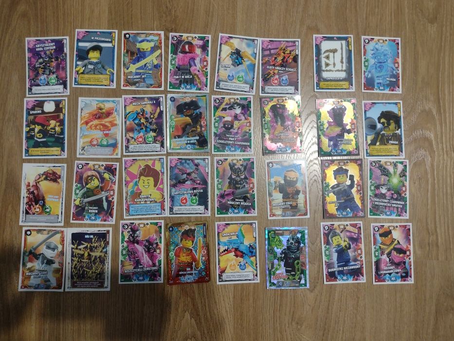 Karty LEGO Ninjago 32 sztuki