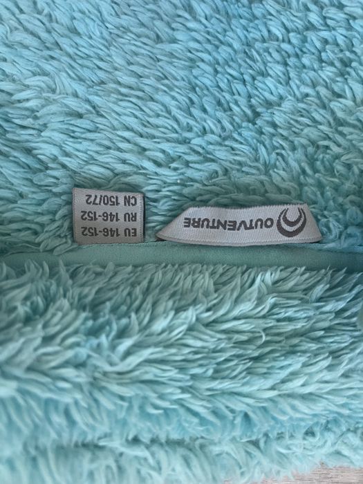 Fluffy turquoise jumper Outventure EUR 146-152 cm