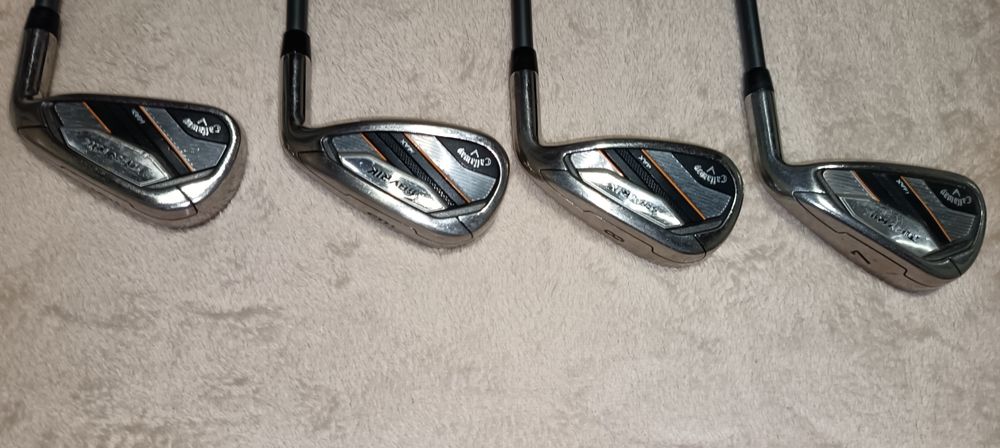 Set 4 Tacos Callaway Mavrik Max (6, 7, 8, 9) - Grafite Project X