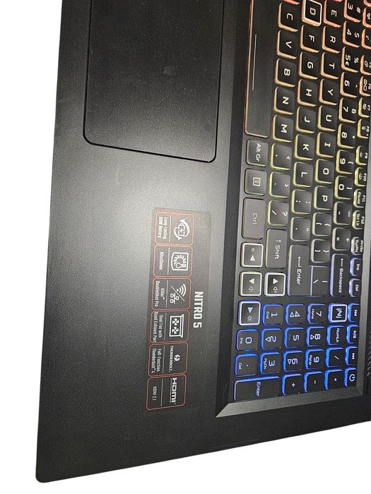 Gw. 09.2026r Laptop Acer Nitro 5 RTX 4060  I5 12th SSD 512GB RAM 16GB