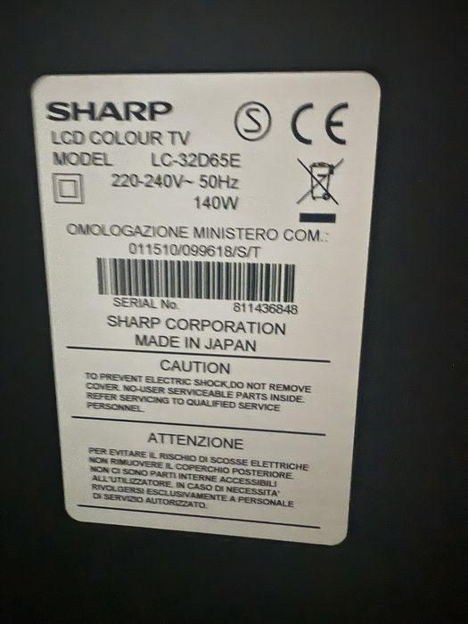 Telewizor SHARP LC-32D65E 32 cale LCD