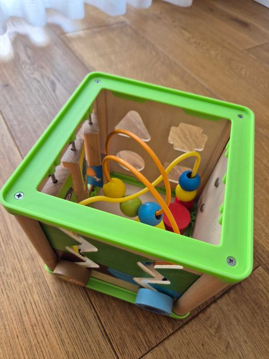 Drewniana kostka edukacyjna Eichhorn