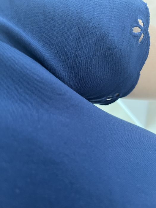 Lovie&co niebieska azurowa sukienka 38 indygo
