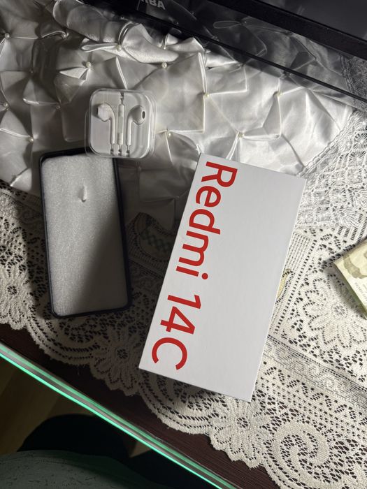 Смартфон Redmi 14C 4/128GB Black (Повний комплект + Подарунки)