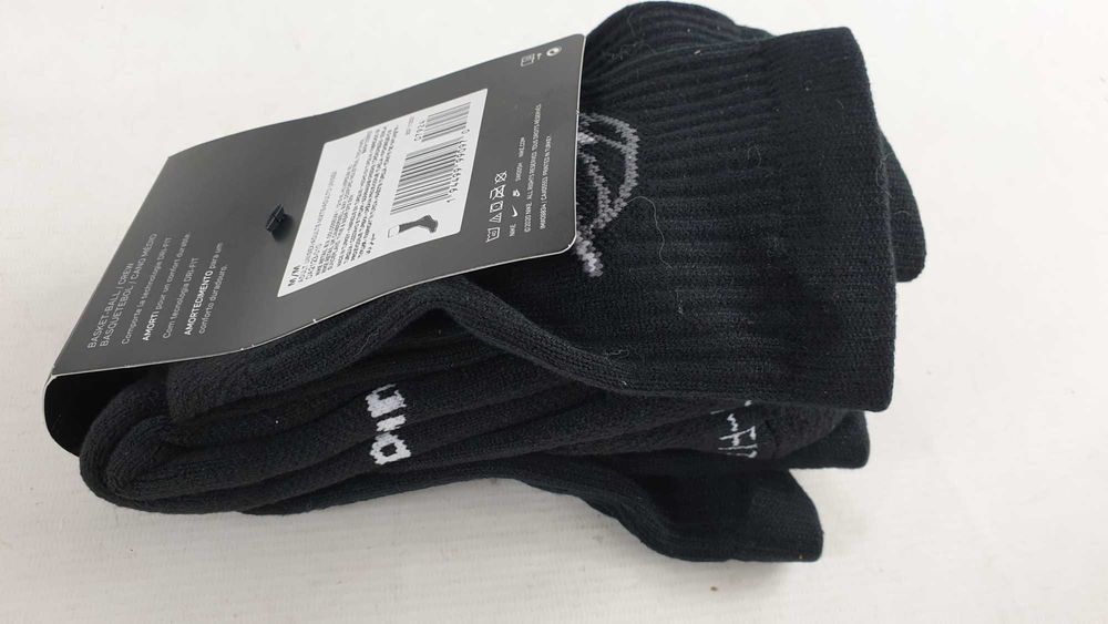 Nike Skarpetki DRI FIT  czarny rozmiar 38-42