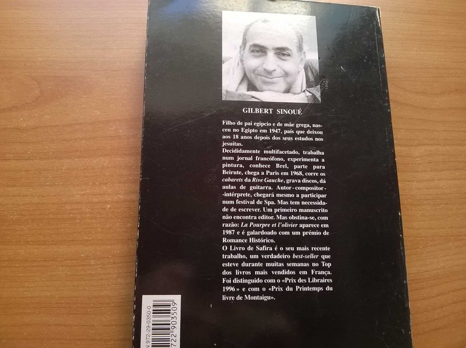 O Livro de Safira - Gilbert Sinoué