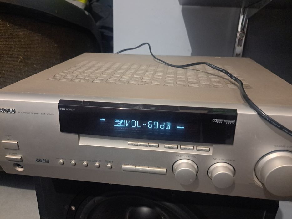 Amplituner Kenwood w wersji 5.1 lub stereo
