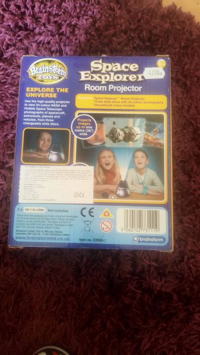 Lampa i projektor zdjęć NASA