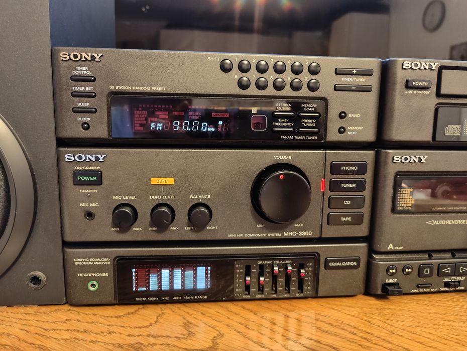 Мини музыкальный центр SONY MHC3300(3500)