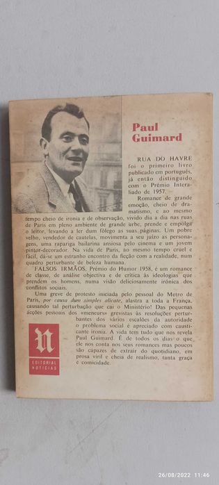 Livro Pa-1 - Paul Guimard - Os falsos irmãos