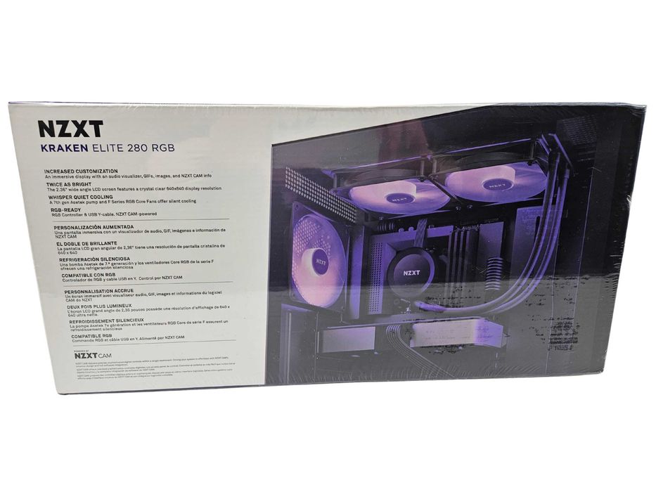 Водяне охолодження NZXT Kraken Elite 280 RGB (2024)