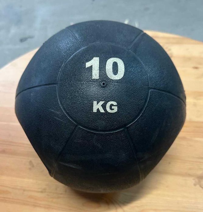 Piłka z uchwytami 10 kg, Eurosport-fitness - wyprzedaż!