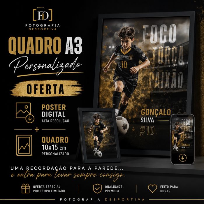 Quadros - Placas - Fotografia Desportiva