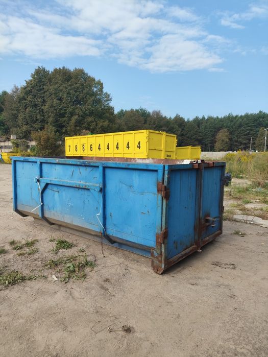 Kontenery na gruz i odpady pobudowlane