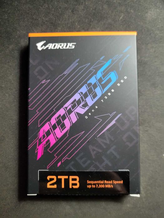 Gigabyte Aorus Gen4 7300 2TB SSD NVME