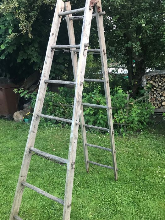 Drabina drewniana ręcznie robiona