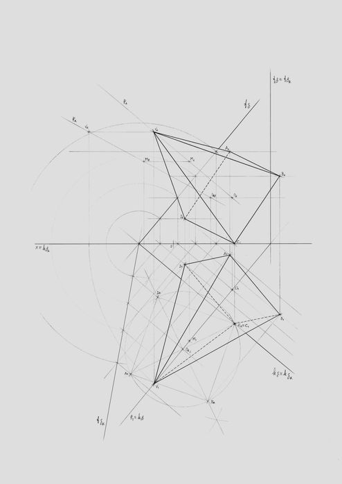 Descriptive Geometry --- Tutoring (1h30)484192682991964160