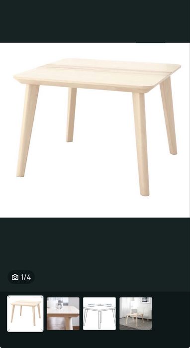 IKEA LISABO Mesa de Apoio