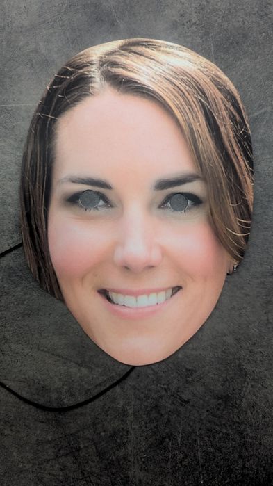 Karnawałowa Maska Kate Middleton/ Maska księżna Kate