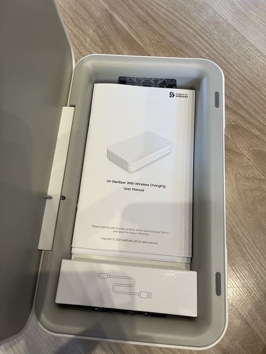 Samsung UV STERILIZER with wireless charging