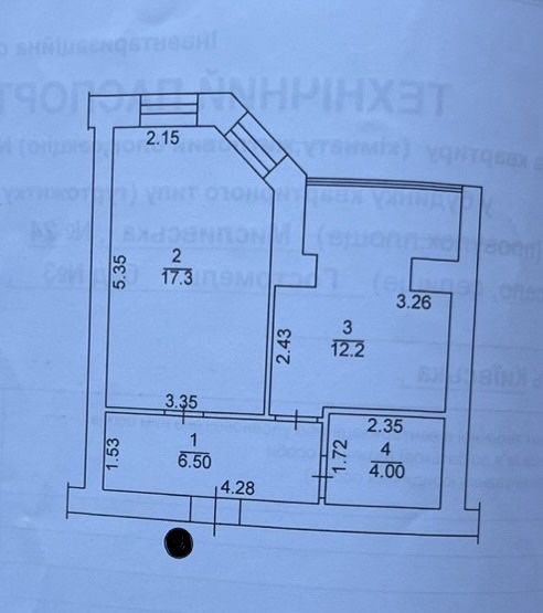 Квартира поруч з парком Щасливим , видова квартира