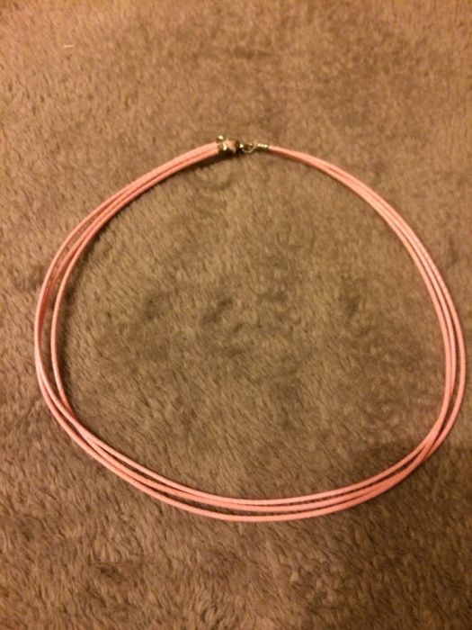 Colar de 3 fios Rosa