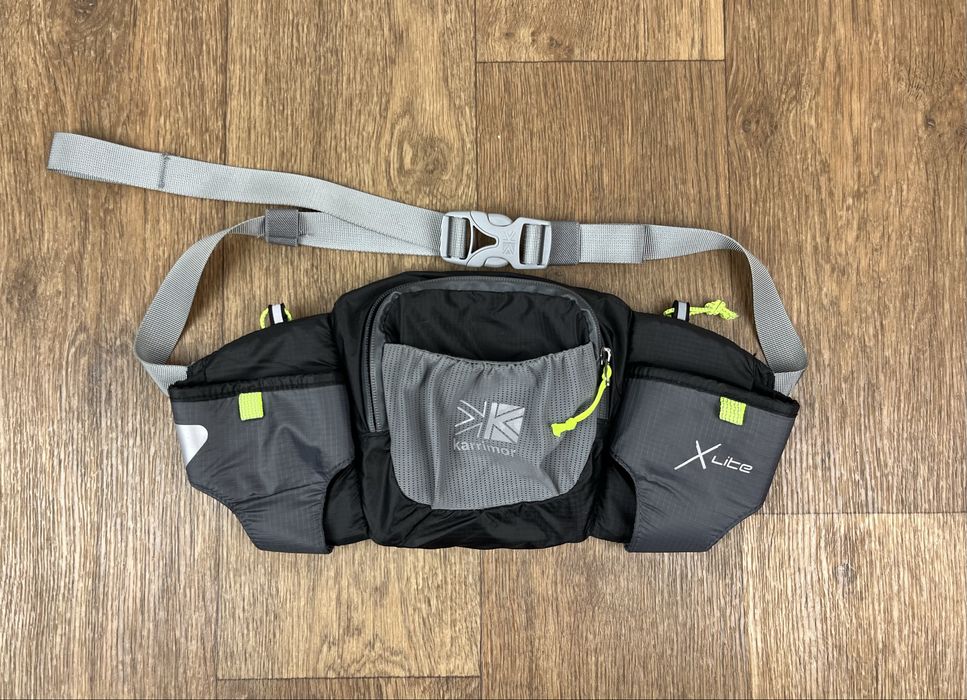 Поясна сумка karrimor x lite бананка сіра спортивна походна карго