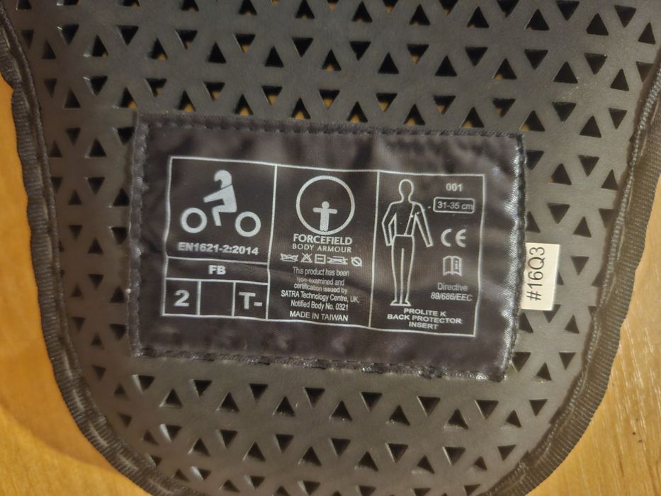 Захист спини Forcefield PROLITE K