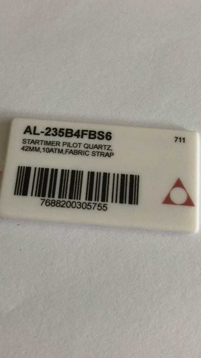 Alpina Geneve, Startimer Pilot, AL-235B4FBS6, męski, oryginalny 42mm