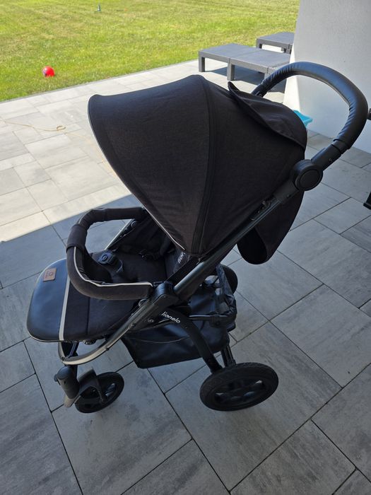 Wózek spacerowy LIONELO Annet Tour Carbon Czarny