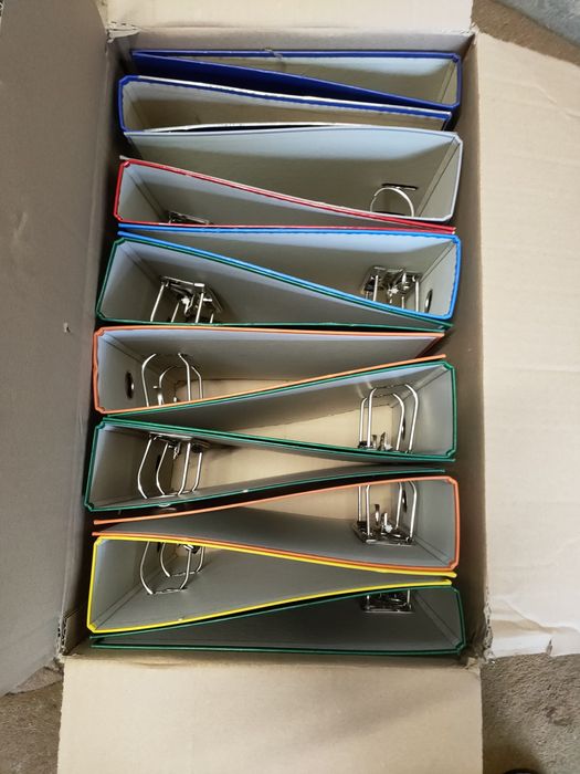 Segregatory cały karton, organizatorzy.