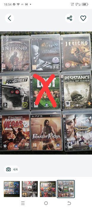 Gry PS3.  Sprzedam
