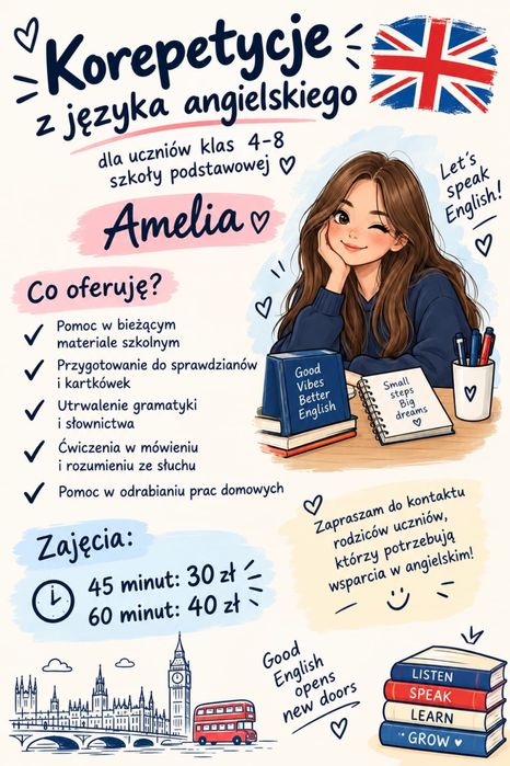 Korepetycje z angielskiego