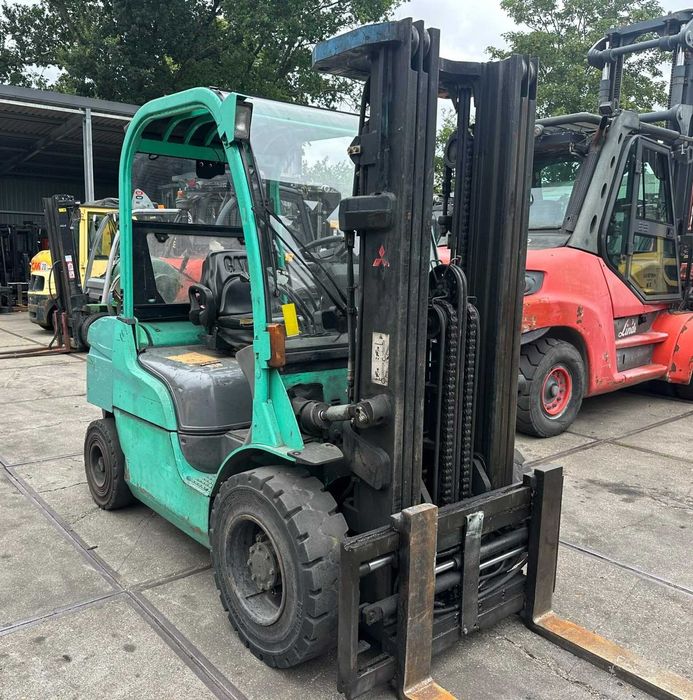 Wózek widłowy Mitsubishi FG30N, 3t, LPG, 2007r,Triplex 4,7m,pozycjoner