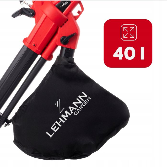 Потужний садовий пилосос + дуйка Lehmann 3500W 40 л