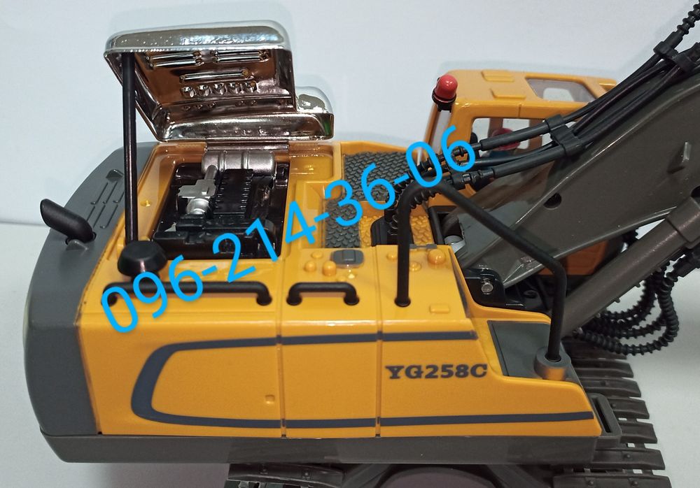 Лучший Экскаватор на Радиоуправлении, Звук, Свет, металлический