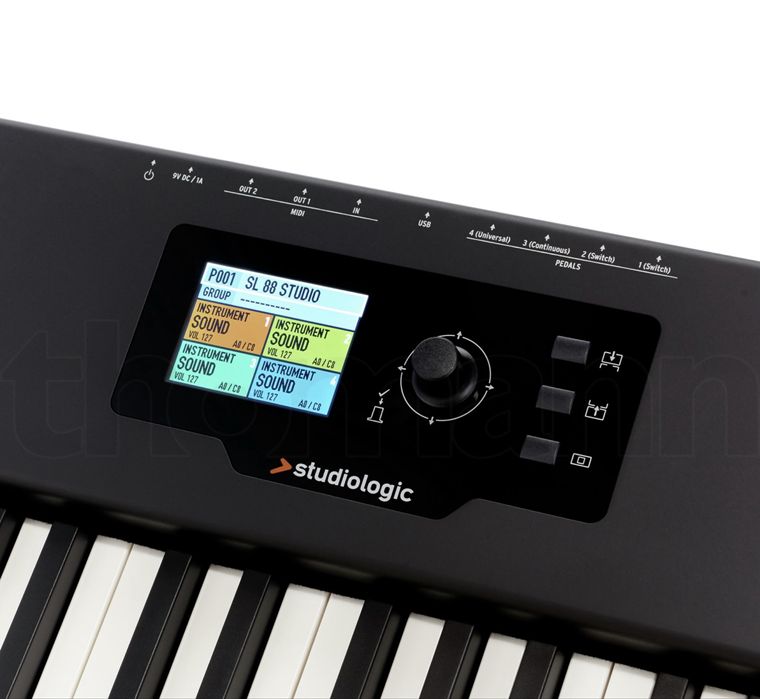 Teclado/Controlador - Studiologic SL88 Studio *NOVO NA CAIXA*