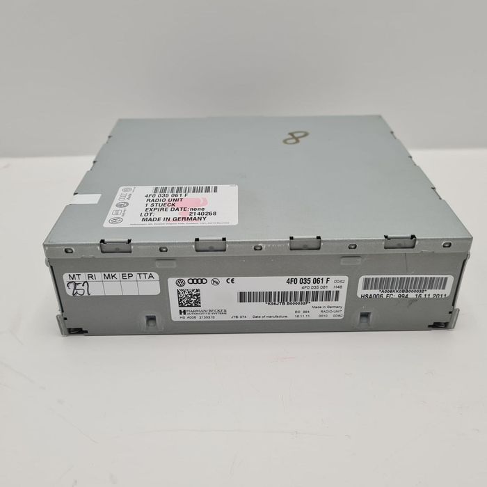 vw touareg 7p tuner radiowy radio