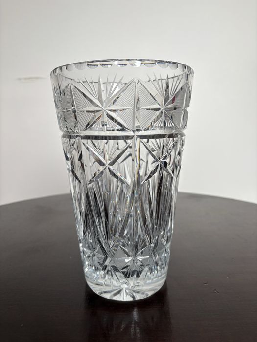 Kryształowy wazon PRL
