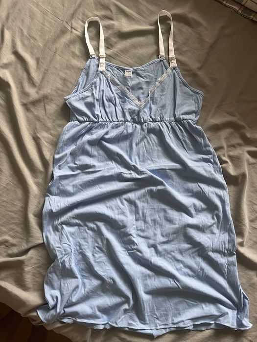 Нічна сорочка для вагітних та годуючих матусь