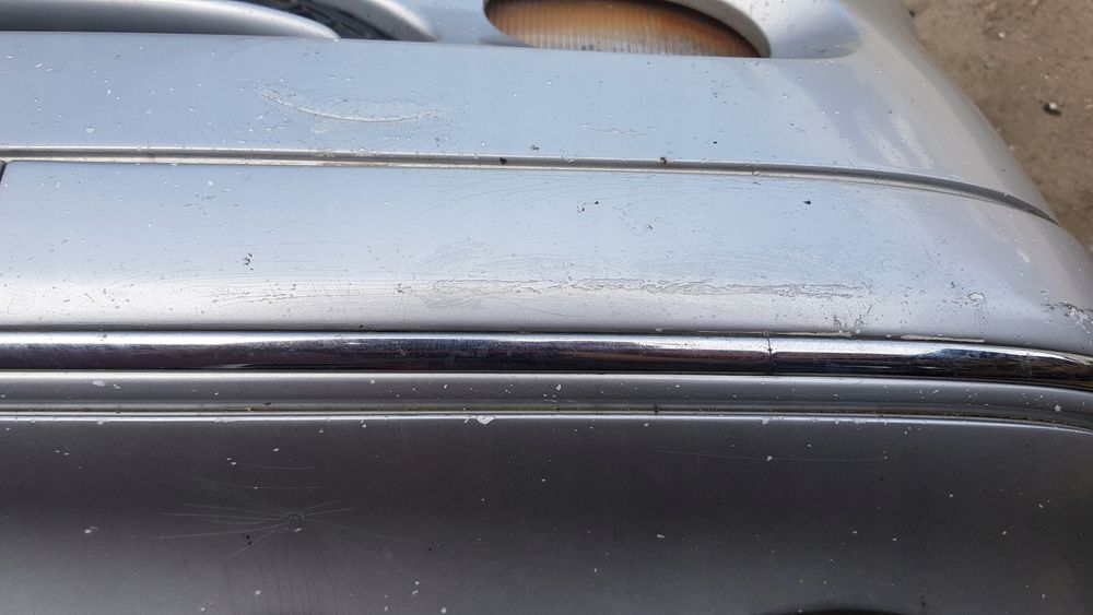 Mercedes W203 744 Zderzak Przód Halogeny Lift