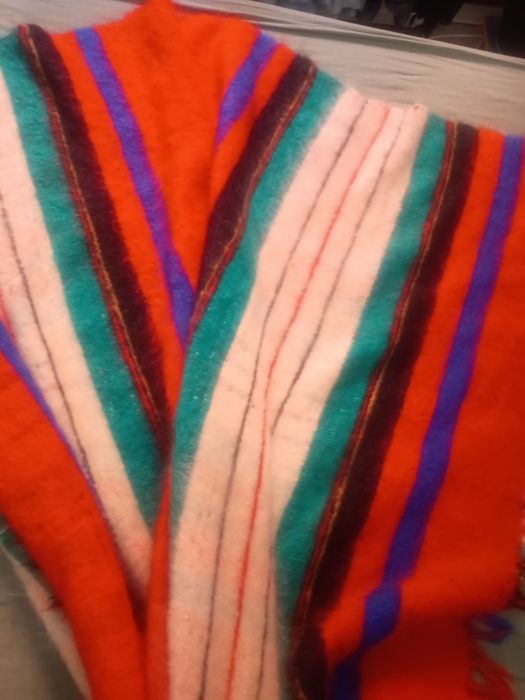 Koc 100% moher wełna