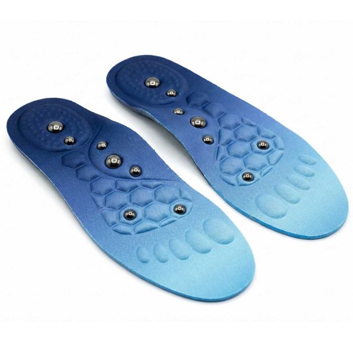 Wkładki Żelowe Magnetyczne Akupresurowe do Butów na Ból Stóp 38-40