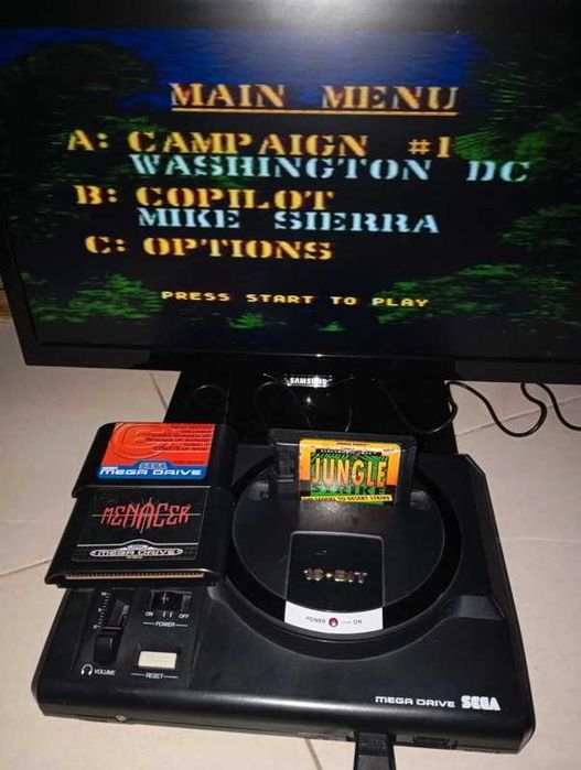 Jungle Strike Sega Megadrive