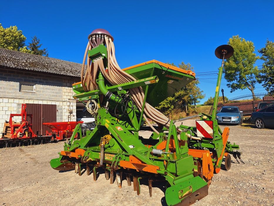 Agregat uprawowo-siewny 3m talerzowy Amazone KE 303 stan bdb nie lemken kuhn