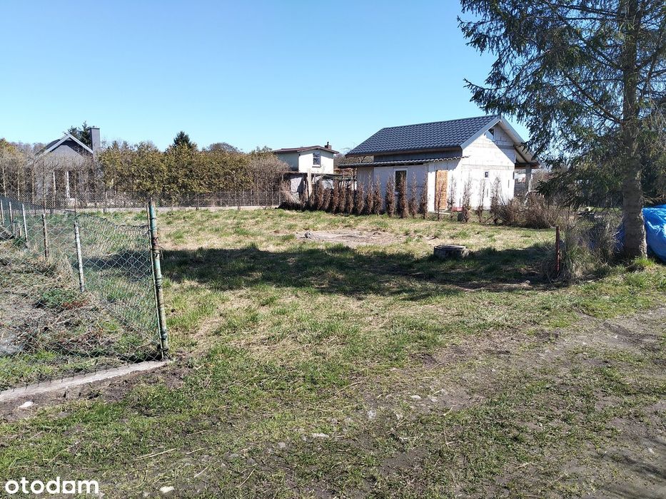 Działka ROD nad zalewem