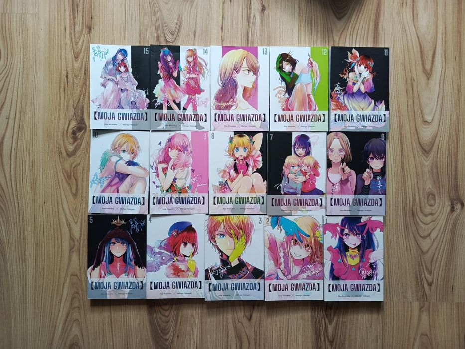 Moja gwiazda 1-15 manga
