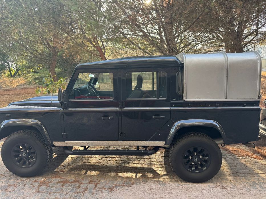 Caixa de de carga em metal  para Land Rover defender 110 Crew Cab