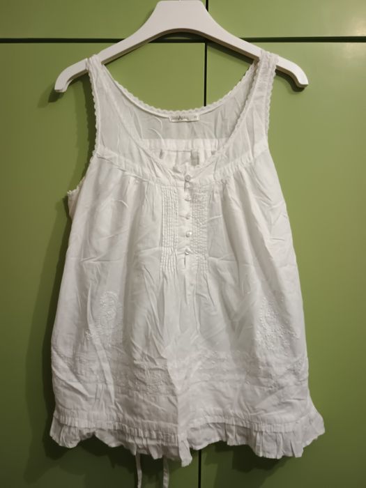 Biała letnia bluzka roz.40