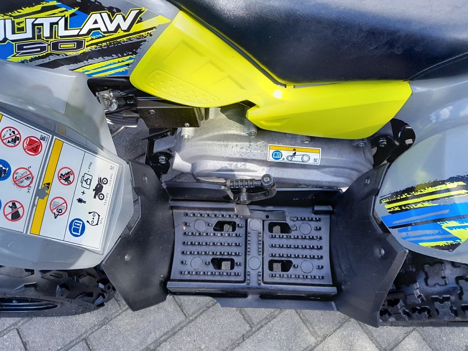 Polaris outlaw 50 4t salon pl idealny stan raptor